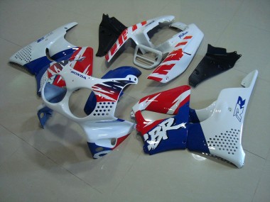 Best 1992-1993 White Blue Red Honda CBR900RR 893 Motorcycle Fairing Kit