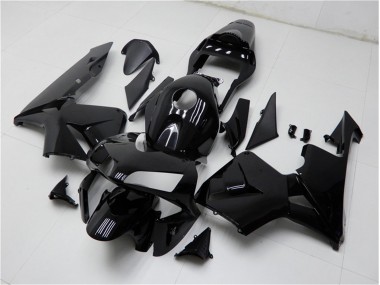 Best 2003-2004 Glossy Black Honda CBR600RR Motorbike Fairing