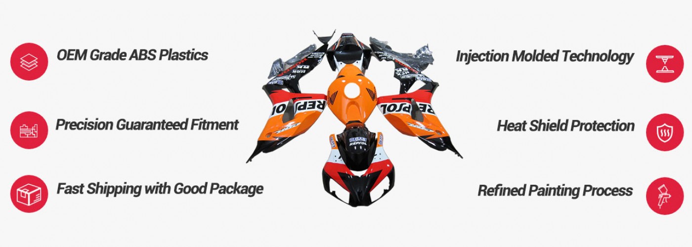 Best Aftermarket OEM Fitting Motorcycle Fairings
