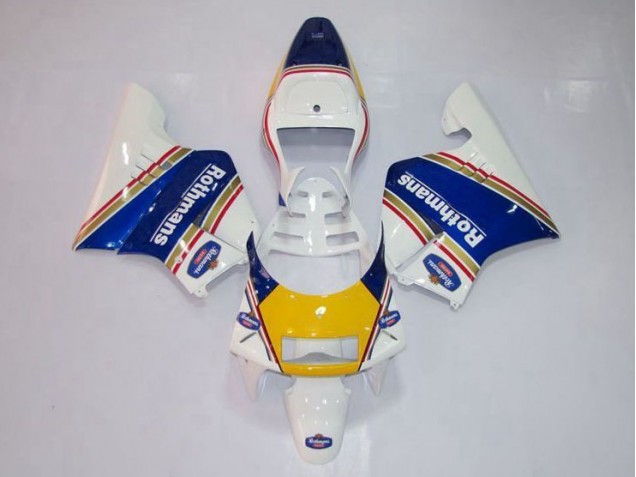 Best 1994-1996 Yellow White Blue Honda NSR250 MC28 P4 Replacement Motorcycle Fairings Best 1994-1996 Yellow White Blue Honda NSR250 MC28 P4 Replacement Motorcycle Fairings