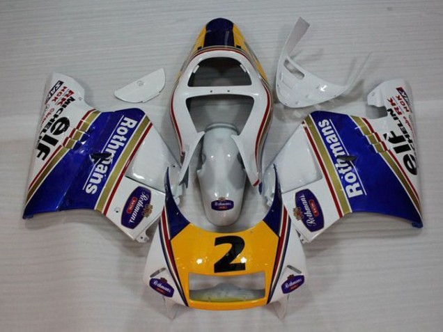 Best 1994-1996 White Blue Yellow Honda NSR250 MC28 P4 Bike Fairing Kit Best 1994-1996 White Blue Yellow Honda NSR250 MC28 P4 Bike Fairing Kit