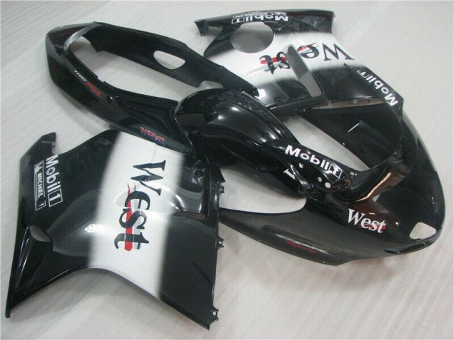 Best 1996-2007 Black White West Honda CBR1100XX Motorcycle Fairing Kit Best 1996-2007 Black White West Honda CBR1100XX Motorcycle Fairing Kit