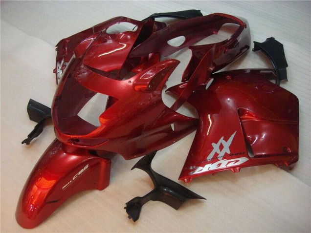 Best 1996-2007 Red Honda CBR1100XX Bike Fairing