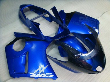 Best 1996-2007 Blue Honda CBR1100XX Bike Fairings