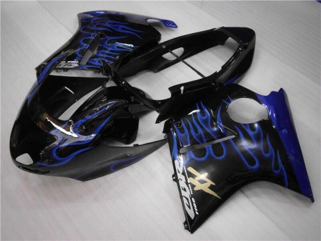 Best 1996-2007 Blue Flame Honda CBR1100XX Motorcyle Fairings Best 1996-2007 Blue Flame Honda CBR1100XX Motorcyle Fairings