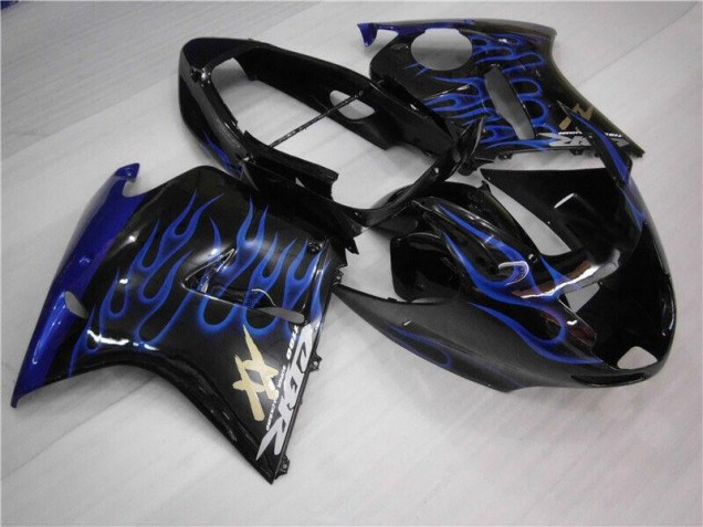 Best 1996-2007 Blue Flame Honda CBR1100XX Motorcyle Fairings Best 1996-2007 Blue Flame Honda CBR1100XX Motorcyle Fairings