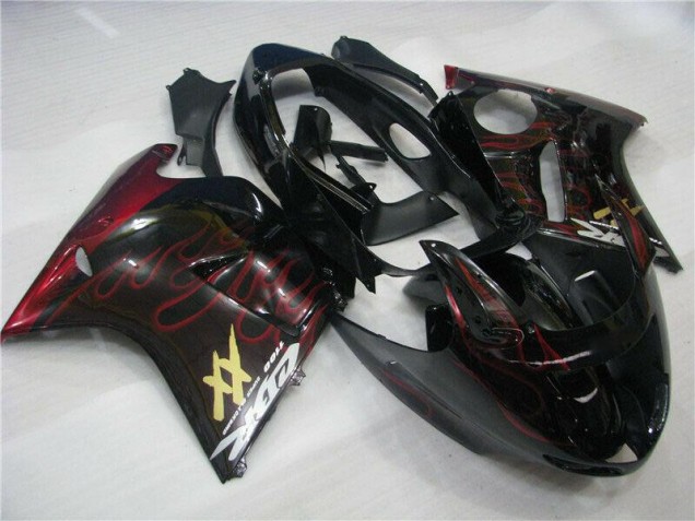 Best 1996-2007 Red Flame Honda CBR1100XX Motor Fairings Best 1996-2007 Red Flame Honda CBR1100XX Motor Fairings