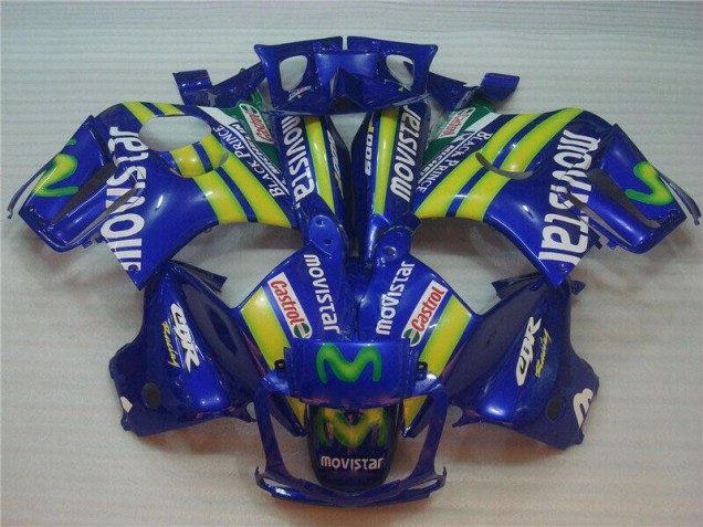 Best 1995-1998 Blue Movistar Castrol Honda CBR600 F3 Motor Bike Fairings