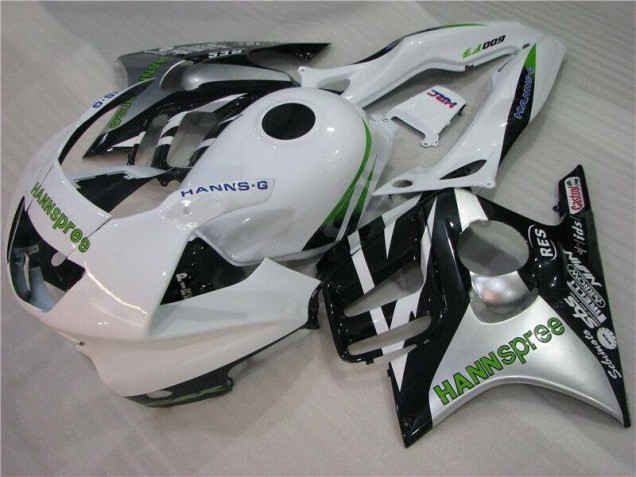 Best 1995-1998 White Green Hannspree Honda CBR600 F3 Motorcycle Fairings Kit Best 1995-1998 White Green Hannspree Honda CBR600 F3 Motorcycle Fairings Kit