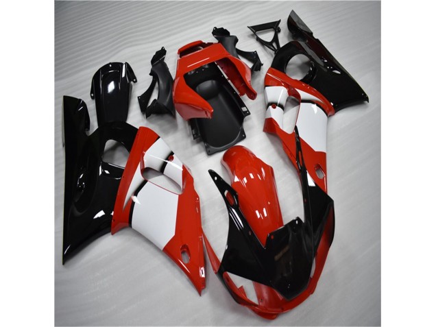 Best 1998-2002 Black White Yamaha YZF R6 Motorbike Fairing