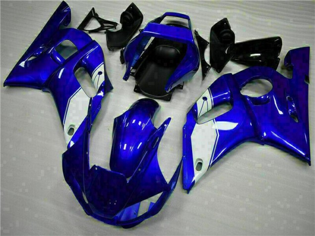 Best 1998-2002 Blue Yamaha YZF R6 Replacement Motorcycle Fairings