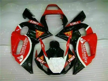 Best 1998-2002 Red Black Yamaha YZF R6 Motorcyle Fairings