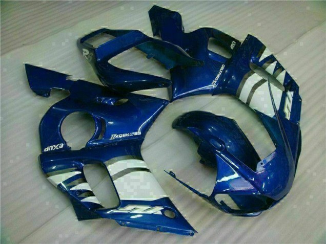 Best 1998-2002 Blue Yamaha YZF R6 Motorcycle Fairing