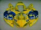 Best 1998-2002 Yellow Blue Yamaha YZF R6 Motorcycle Fairing Kit
