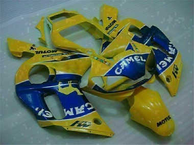 Best 1998-2002 Yellow Yamaha YZF R6 Bike Fairing