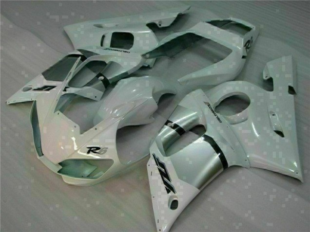 Best 1998-2002 White Yamaha YZF R6 Motorbike Fairing Best 1998-2002 White Yamaha YZF R6 Motorbike Fairing