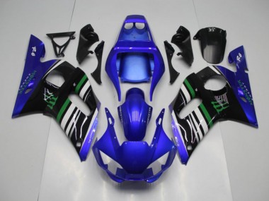 Best 1998-2002 Blue Monster Yamaha YZF R6 Motor Bike Fairings