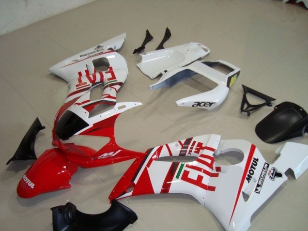 Best 1998-2002 White Red Fiat Motul Acer Yamaha YZF R6 Motorcycle Fairing Kit Best 1998-2002 White Red Fiat Motul Acer Yamaha YZF R6 Motorcycle Fairing Kit