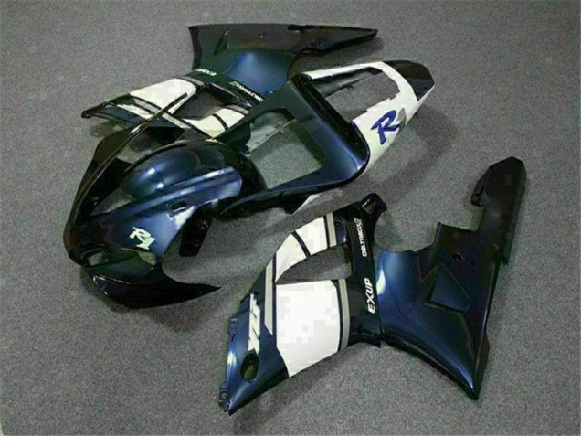 Best 2000-2001 Blue Yamaha YZF R1 Motorcycle Fairing Kits