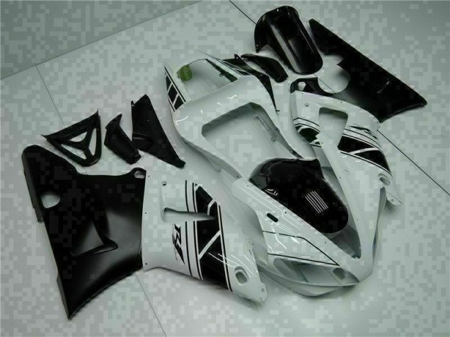 Best 2000-2001 White Yamaha YZF R1 Motorbike Fairing & Bodywork