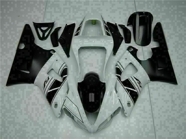 Best 2000-2001 White Yamaha YZF R1 Motorbike Fairing & Bodywork