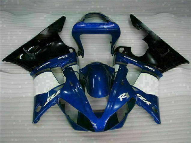 Best 2000-2001 Blue Yamaha YZF R1 Bike Fairings