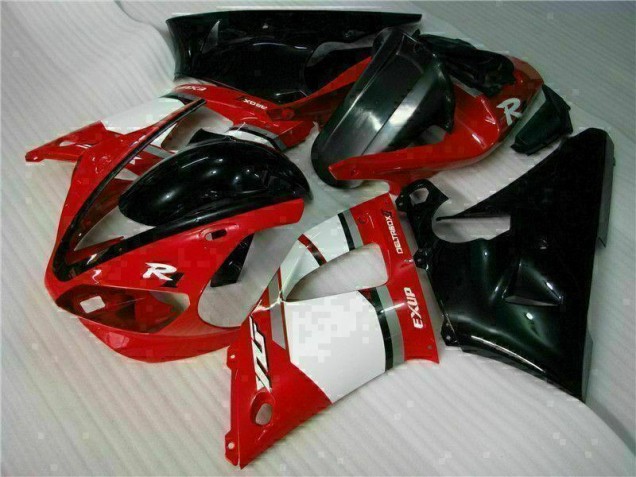 Best 2000-2001 Red Yamaha YZF R1 Replacement Motorcycle Fairings