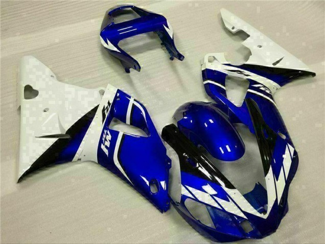 Best 2000-2001 Blue Yamaha YZF R1 Moto Fairings