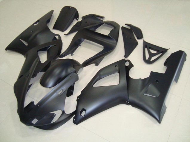 Best 2000-2001 Matte Black Yamaha YZF R1 Motorcycle Fairing Kit Best 2000-2001 Matte Black Yamaha YZF R1 Motorcycle Fairing Kit