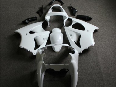 Best 2000-2002 Unpainted Kawasaki ZX6R Replacement Motorcycle Fairings