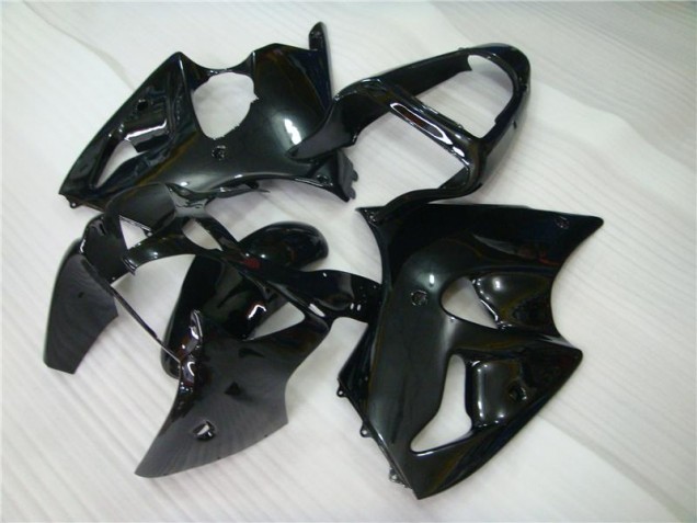 Best 2000-2002 Glossy Black Kawasaki ZX6R Motorbike Fairing Kits Best 2000-2002 Glossy Black Kawasaki ZX6R Motorbike Fairing Kits