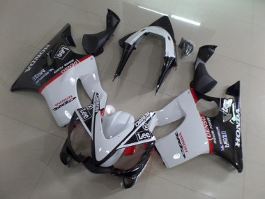 Best 2001-2003 White Black Carrera Lee Honda CBR600 F4i Motorcycle Fairings Kits