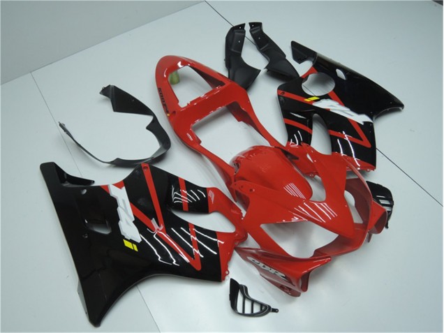 Best 2001-2003 Red Black Honda CBR600 F4i Motorcycle Fairing Kit