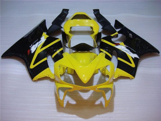 Best 2001-2003 Yellow Black Honda CBR600 F4i Motorbike Fairing Kits Best 2001-2003 Yellow Black Honda CBR600 F4i Motorbike Fairing Kits