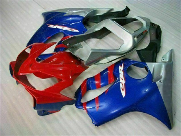 Best 2001-2003 Blue Red Honda CBR600 F4i Motorbike Fairings Best 2001-2003 Blue Red Honda CBR600 F4i Motorbike Fairings