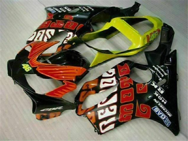 Best 2001-2003 Orange Black Honda CBR600 F4i Replacement Motorcycle Fairings Best 2001-2003 Orange Black Honda CBR600 F4i Replacement Motorcycle Fairings
