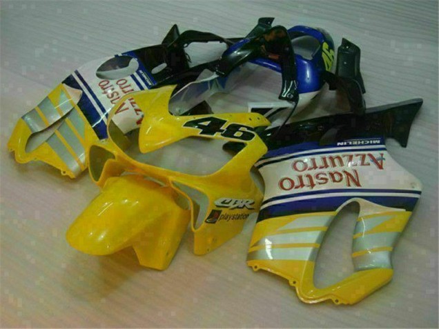 Best 2001-2003 Yellow Silver Nastro Azzurro Honda CBR600 F4i Motorcylce Fairings Best 2001-2003 Yellow Silver Nastro Azzurro Honda CBR600 F4i Motorcylce Fairings