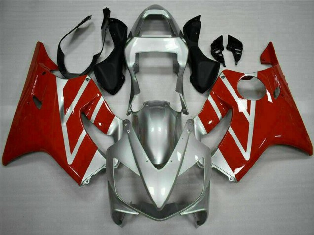 Best 2001-2003 Red Silver Honda CBR600 F4i Motor Bike Fairings Best 2001-2003 Red Silver Honda CBR600 F4i Motor Bike Fairings