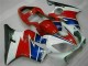 Best 2001-2003 Red White Blue Honda CBR600 F4i Replacement Motorcycle Fairings