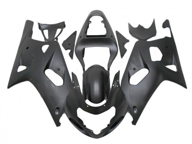 Best 2001-2003 Matte Black Suzuki GSXR 600/750 Motorcycle Fairings Kit Best 2001-2003 Matte Black Suzuki GSXR 600/750 Motorcycle Fairings Kit