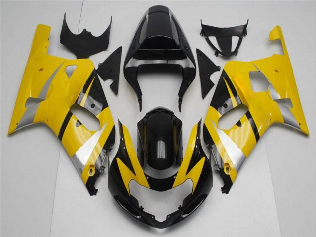 Best 2001-2003 Yellow Black Suzuki GSXR 600/750 Bike Fairings Best 2001-2003 Yellow Black Suzuki GSXR 600/750 Bike Fairings
