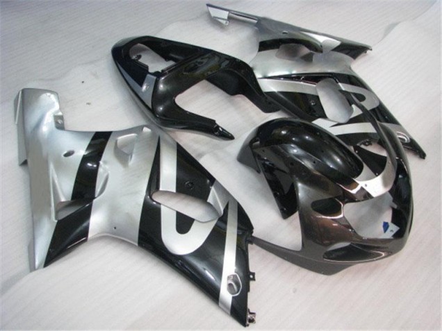 Best 2001-2003 Silver Black Suzuki GSXR 600/750 Bike Fairings Best 2001-2003 Silver Black Suzuki GSXR 600/750 Bike Fairings