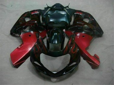 Best 2001-2003 Black Red Suzuki GSXR 600/750 Motorbike Fairing