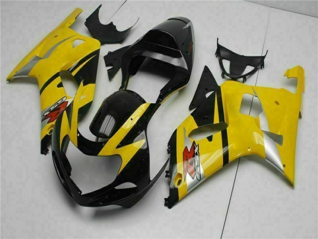 Best 2001-2003 Yellow Suzuki GSXR 600/750 Replacement Motorcycle Fairings Best 2001-2003 Yellow Suzuki GSXR 600/750 Replacement Motorcycle Fairings