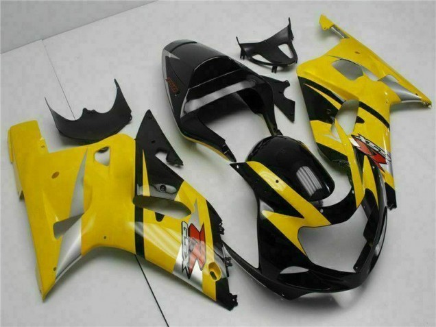 Best 2001-2003 Yellow Suzuki GSXR 600/750 Replacement Motorcycle Fairings Best 2001-2003 Yellow Suzuki GSXR 600/750 Replacement Motorcycle Fairings