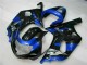 Best 2001-2003 Blue Black Suzuki GSXR 600/750 Bike Fairing Kit