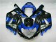 Best 2001-2003 Blue Black Suzuki GSXR 600/750 Bike Fairing Kit