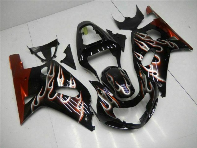 Best 2001-2003 Black Suzuki GSXR 600/750 Motorcycle Bodywork Best 2001-2003 Black Suzuki GSXR 600/750 Motorcycle Bodywork