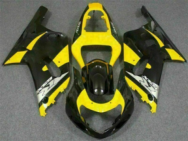 Best 2001-2003 Yellow Black Suzuki GSXR 600/750 Motorcycle Replacement Fairings Best 2001-2003 Yellow Black Suzuki GSXR 600/750 Motorcycle Replacement Fairings