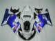 Best 2001-2003 White Blue Suzuki GSXR 600/750 Motorcycle Fairings Kit Best 2001-2003 White Blue Suzuki GSXR 600/750 Motorcycle Fairings Kit